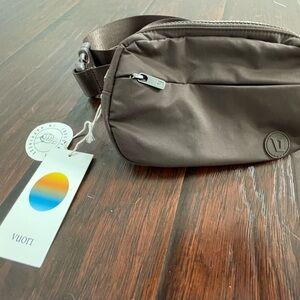 Vuori Brown Unisex Crossbody Bag (Brand New)